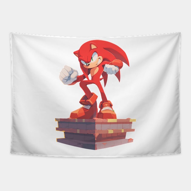 knuckles Tapestry by piratesnow