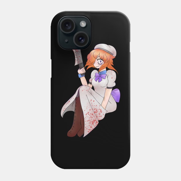 Higurashi When They Cry Rena Ryuugu Design Phone Case by nhitori