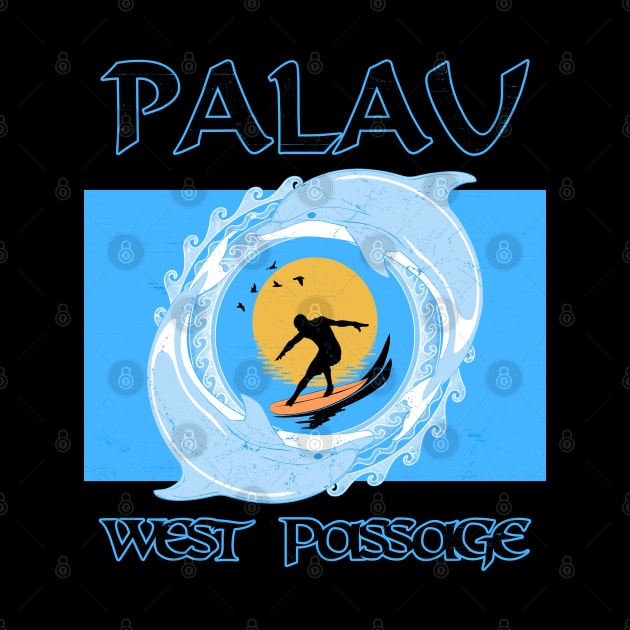 Palau West Passage by NicGrayTees