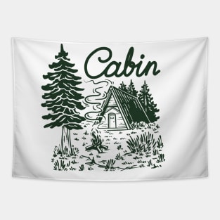 Cabin Life Tapestry