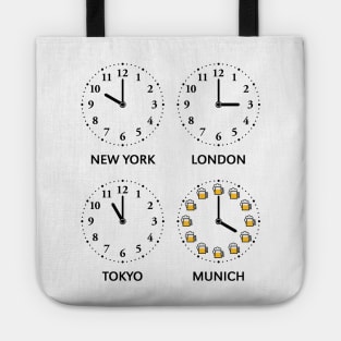 New York – London – Tokyo – Munich (Beer Time) Tote