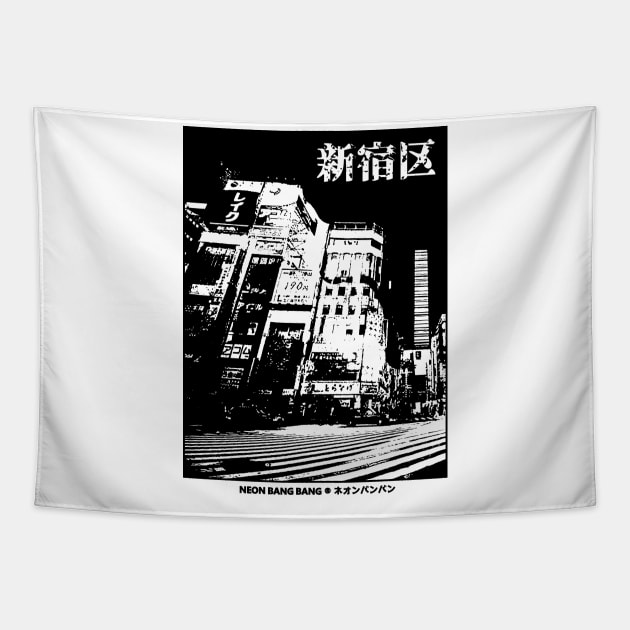 Shinjuku Tapestry by Neon Bang Bang