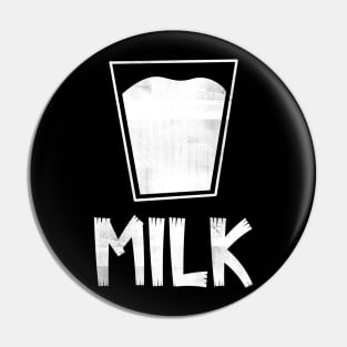 Milk Glass Pin