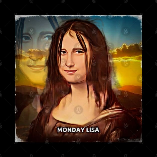 Retro Renaissance Art Monday Mona Lisa by NextGenerations