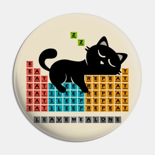 Cat Periodic Table Pin