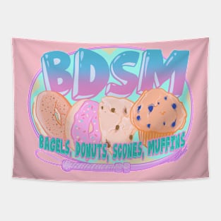 Bagels Donuts Scones Muffins Tapestry