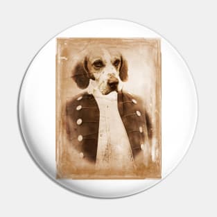 Gentleman Hound Pin