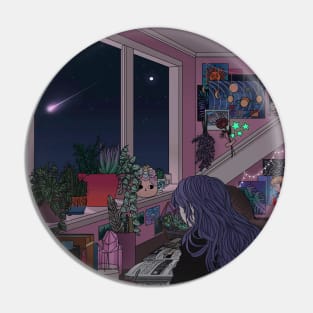 Quiet Night, Quiet Stars Pin