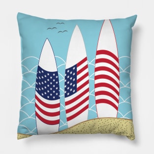 Surfing USA Pillow