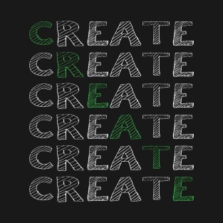 Create Artist & Crafting Design T-Shirt