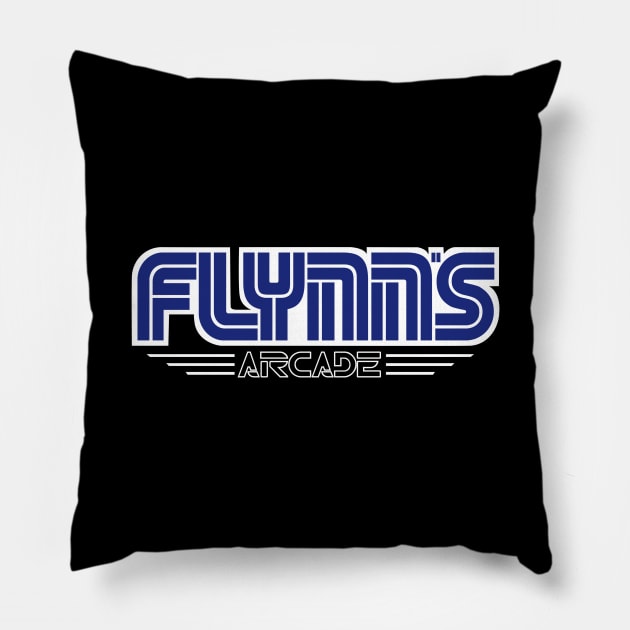 Flynn's Arcade Pillow by Melonseta