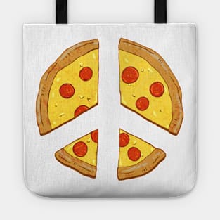 Peace of Pizza Tote