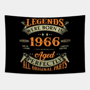 58th Birthday Legends Were Born In 1966 Tapestry