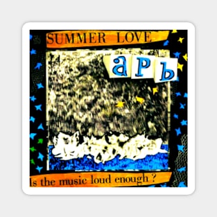 Summer Love 1985 Throwback Magnet