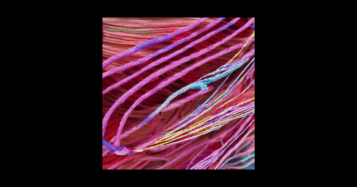 String texture - Isolated - Posters and Art Prints | TeePublic