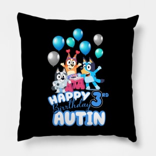 Bluey and Bingo 3nd autin Pillow