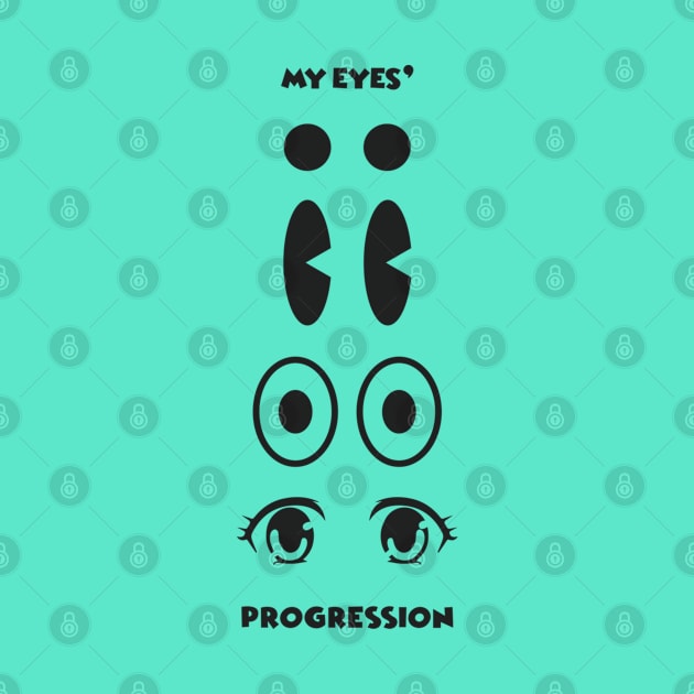 MY EYES' PROGRESSION by LUNAR LANDING