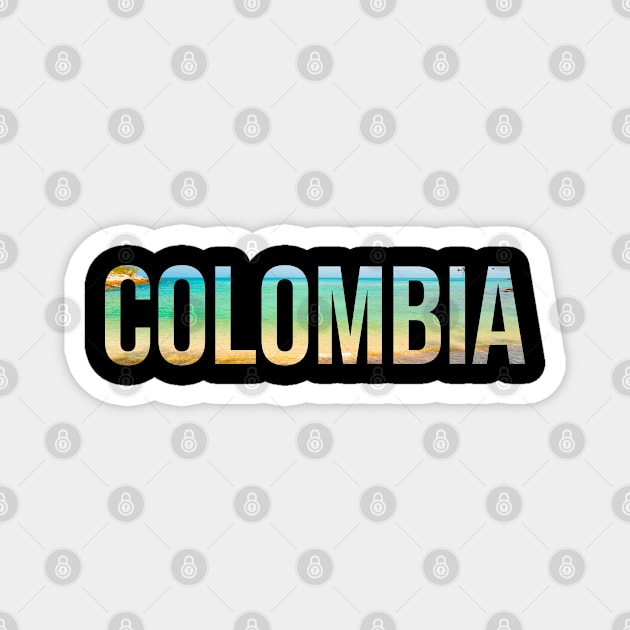 Colombia beach trip Magnet by SerenityByAlex