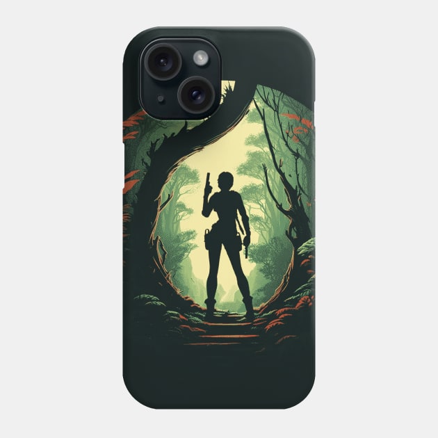 The Tomb Raider Phone Case by DesignedbyWizards