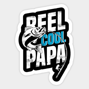Reel Cool Papa Stickers Teepublic