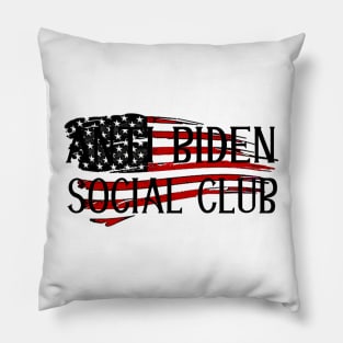 Anti Biden Social Club Pillow