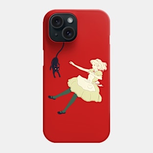 Alice and cat Phone Case