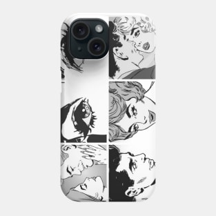 Pop Art / Love (retro comics) Phone Case