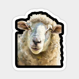 Sheep Wool Types Magnet