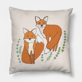 Foxes Pillow