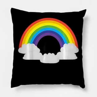 Kids 5 Year Old Birthday Rainbow Pillow