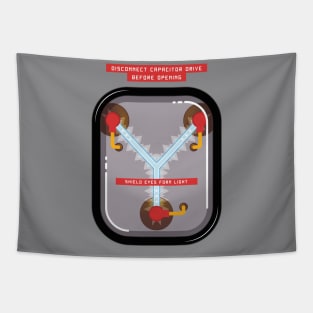 Flux capacitor Tapestry