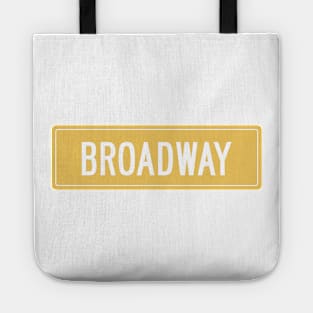 Broadway yellow Tote