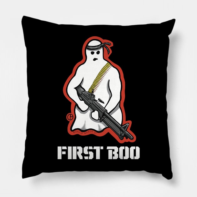 RamBOO Pillow by Art from the Blue Room