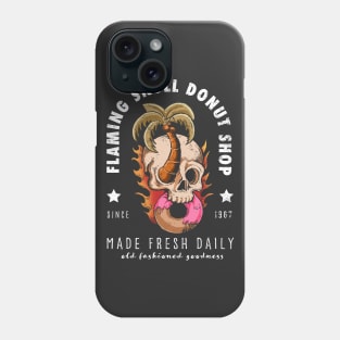 Skull Donut Shop Phone Case