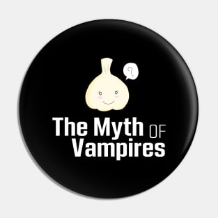 Garlic vs vampire myth funny Pin