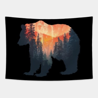 Observing Grizzly Bears Tapestry