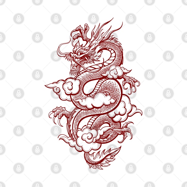 Traditional Chinese Dragon by devaleta