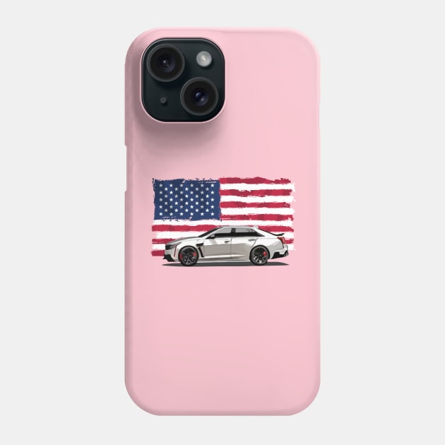 Cadillac CT5-V Blackwing Phone Case by Moulezitouna