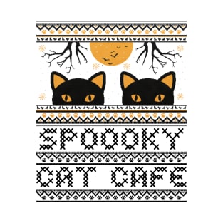 Spooky Cat Cafe T-Shirt