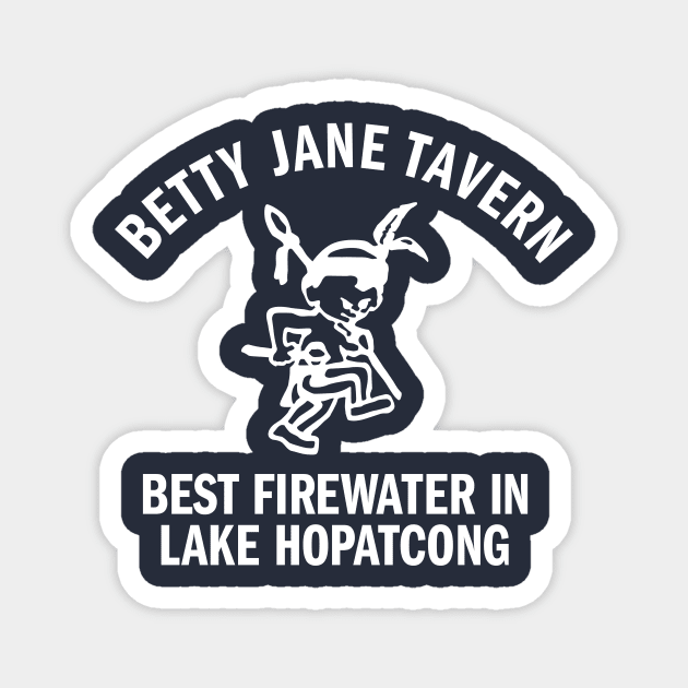 Betty Jane Tavern Magnet by MindsparkCreative