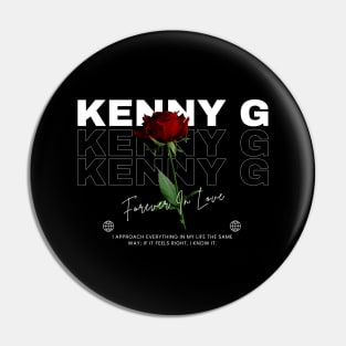 Kenny G // Flower Pin