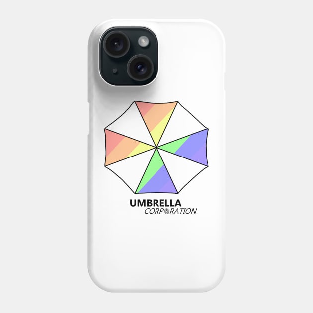 Pride Umbrella Corp Phone Case by Materiaboitv