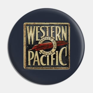 Western Pacific Route Pin