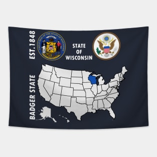 State of Wisconsin Tapestry