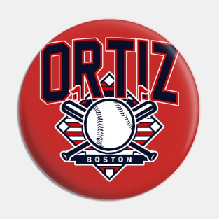 Vintage Boston Baseball Ortiz Pin