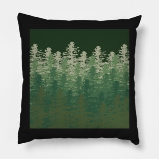 Forest PINE tree pattern Pillow