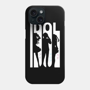 Oshi no Ko Idol Anime Characters Cool Typography Design Phone Case