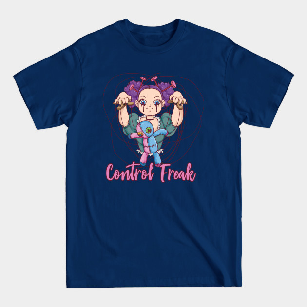 Disover Control Freak Pastel Goth Girl - Vaporwave - T-Shirt