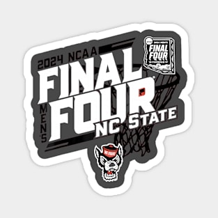 North Carolina State Wolfpack Final Four 2024 Magnet