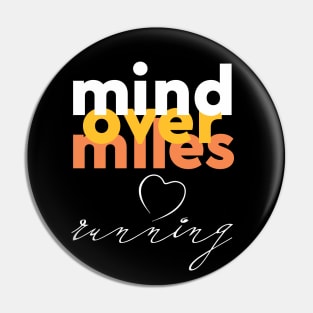 Running Motivation Pin